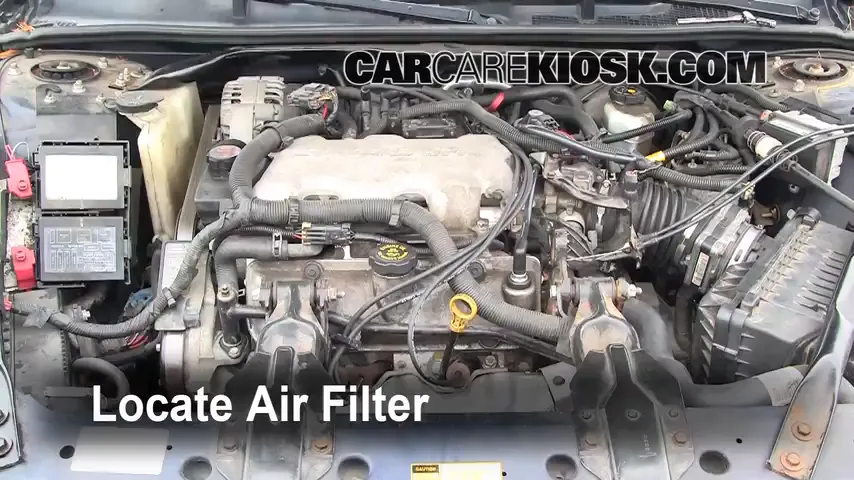 2001 Chevrolet Impala 3.4L V6 Air Filter (Engine)